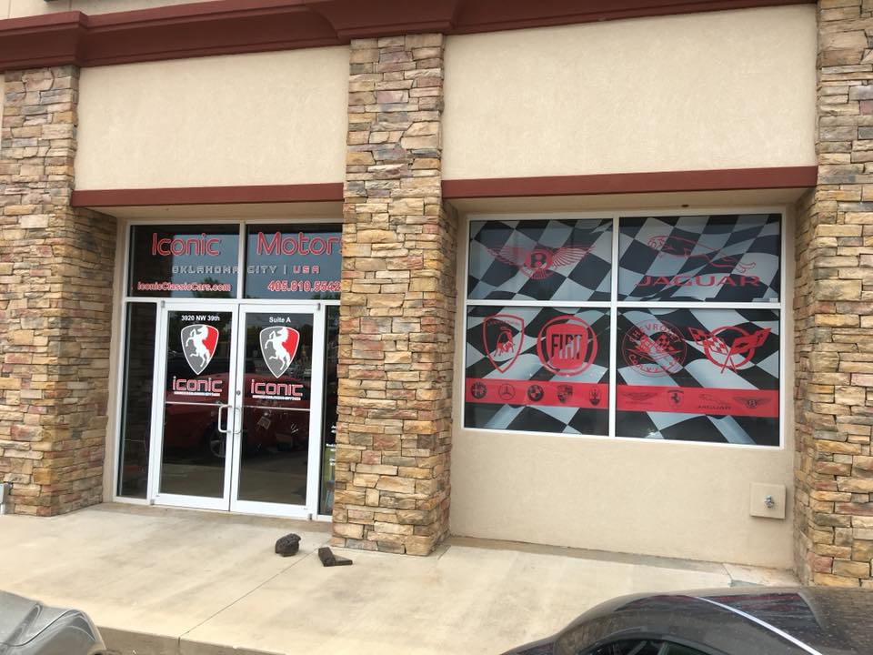 Windows and door signage