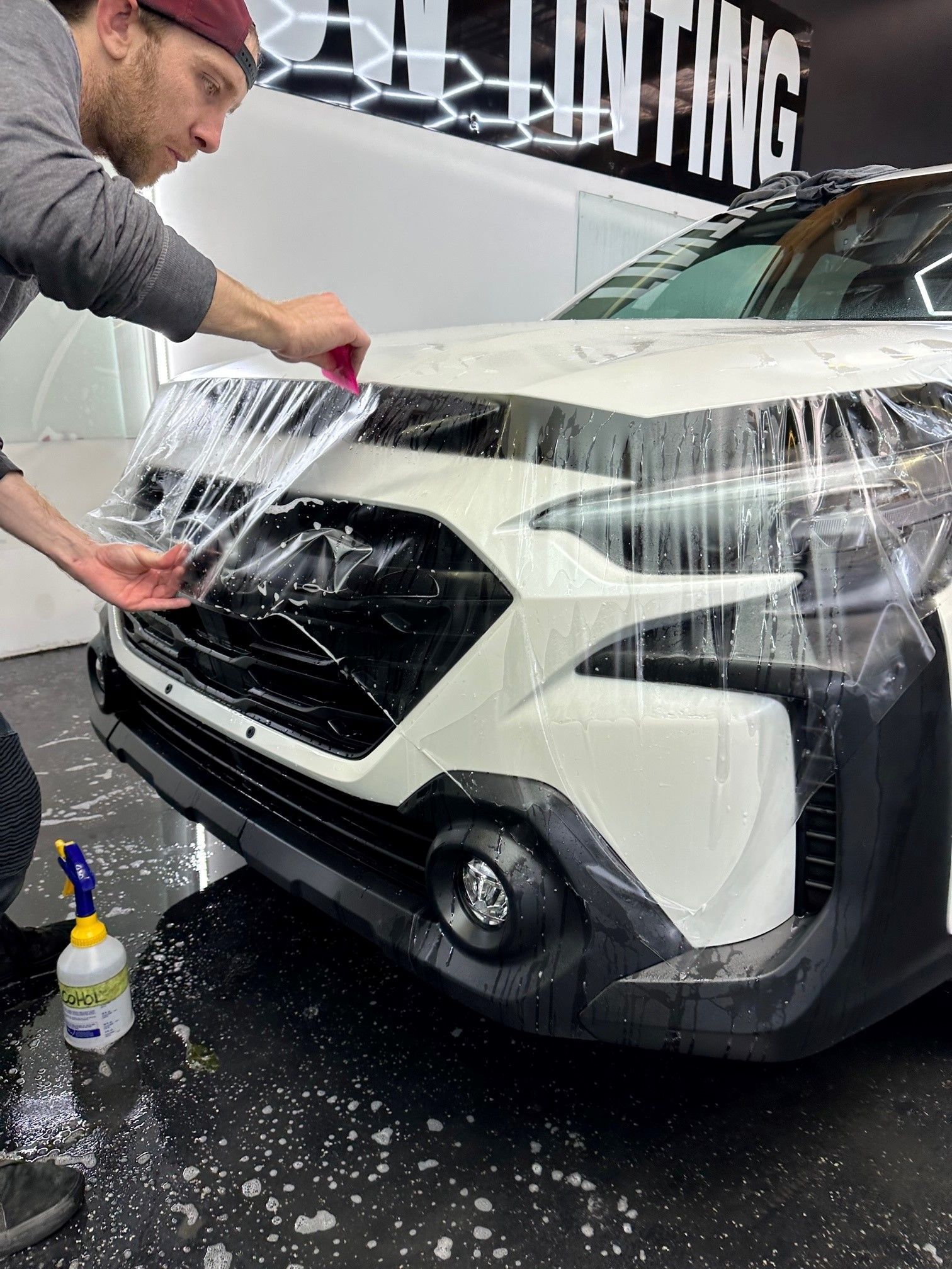 Paint protection film installation