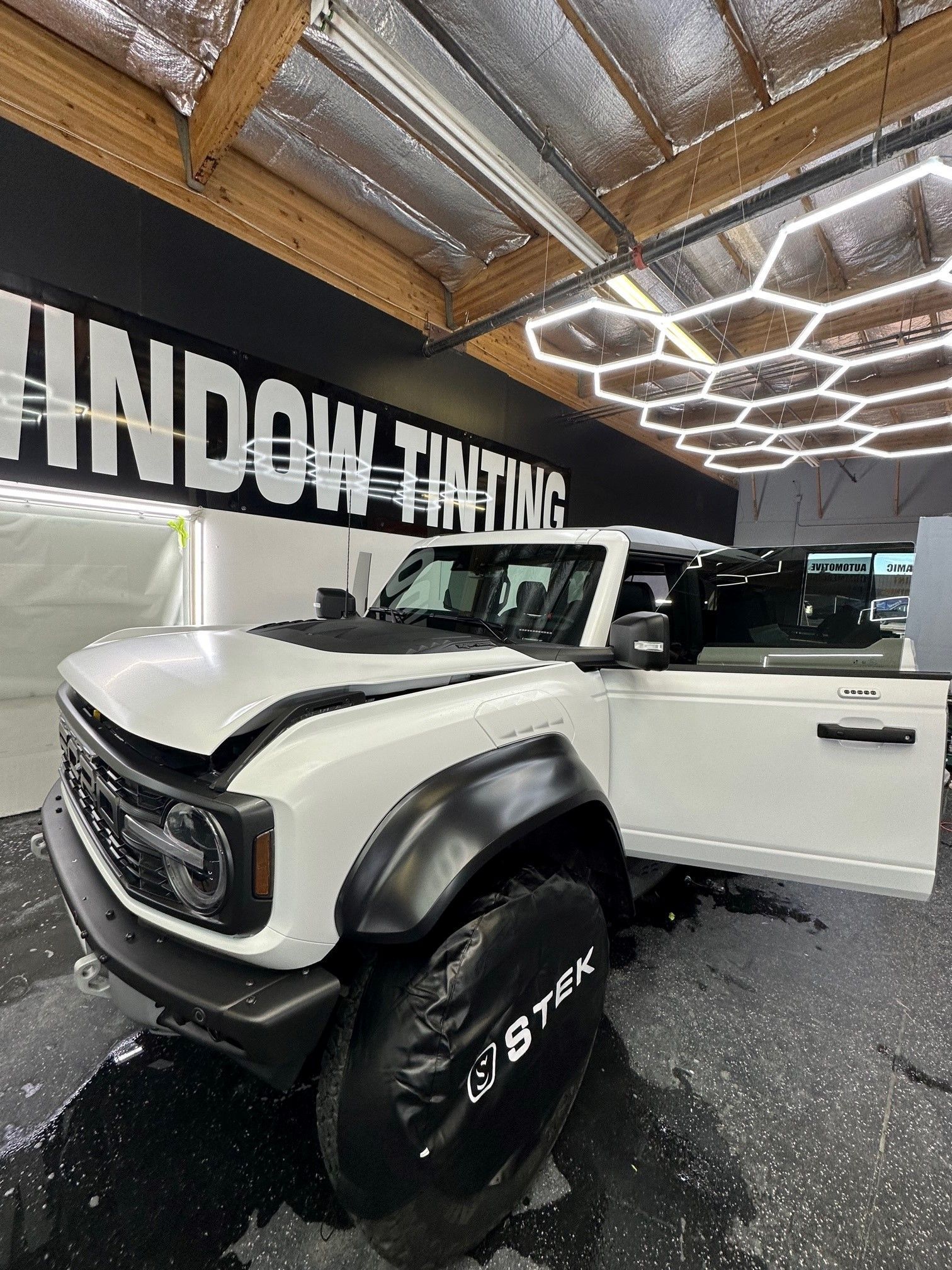 Paint protection film for Bronco