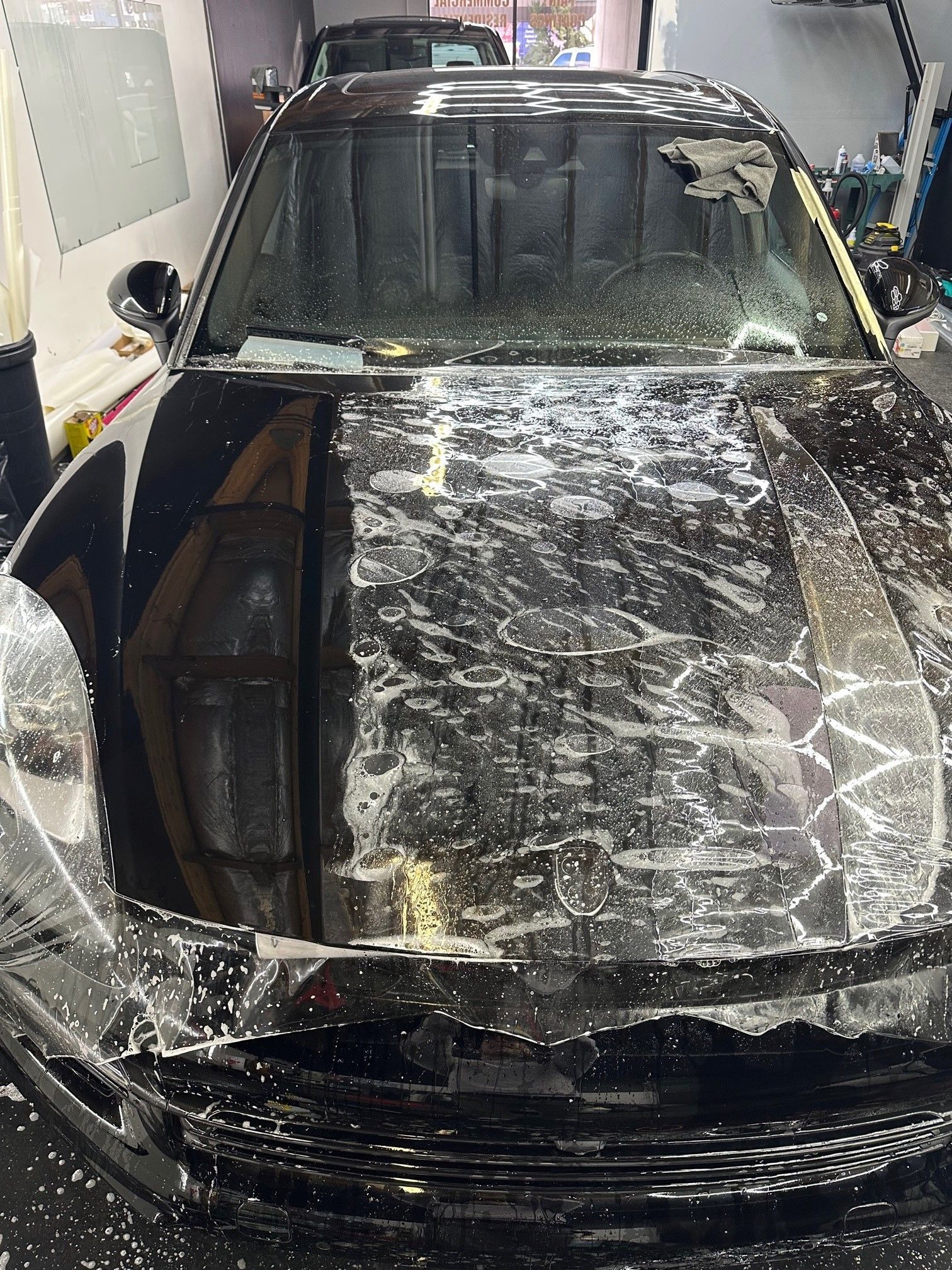 Paint protection film service