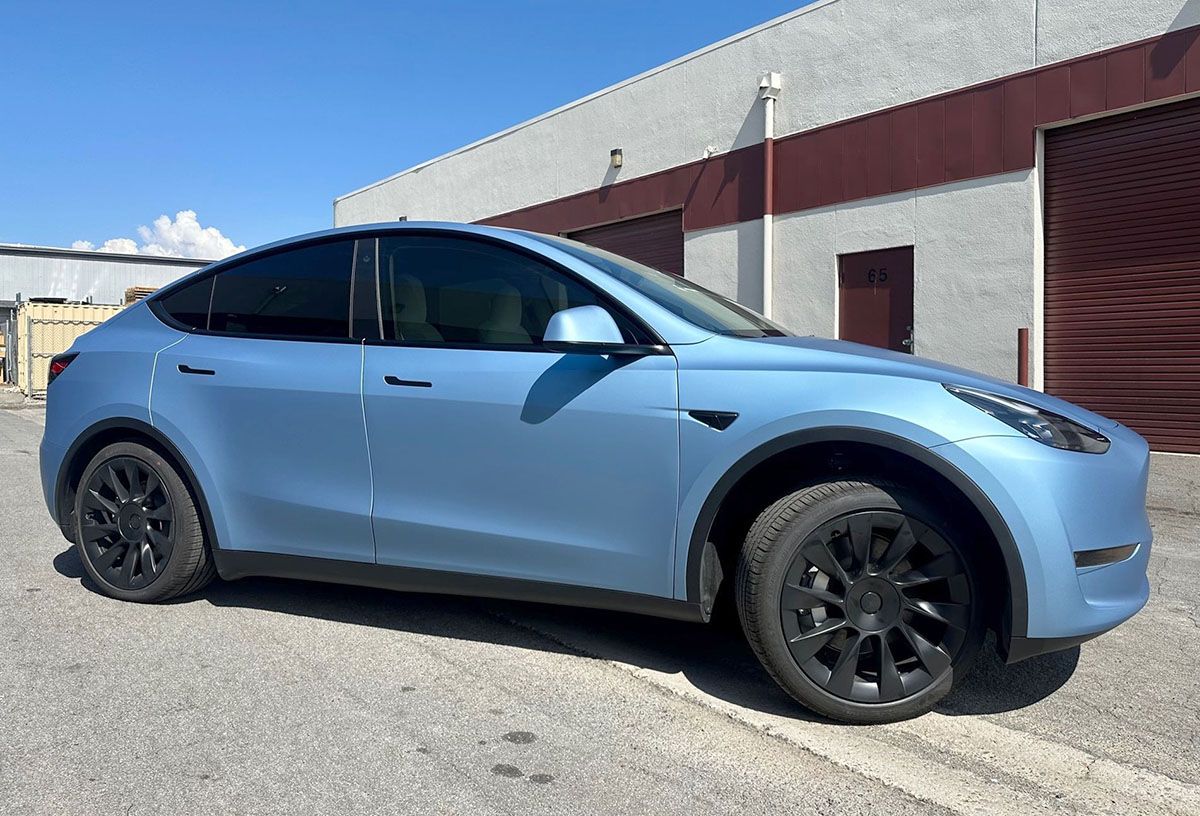 Elegant full color change vinyl wrap