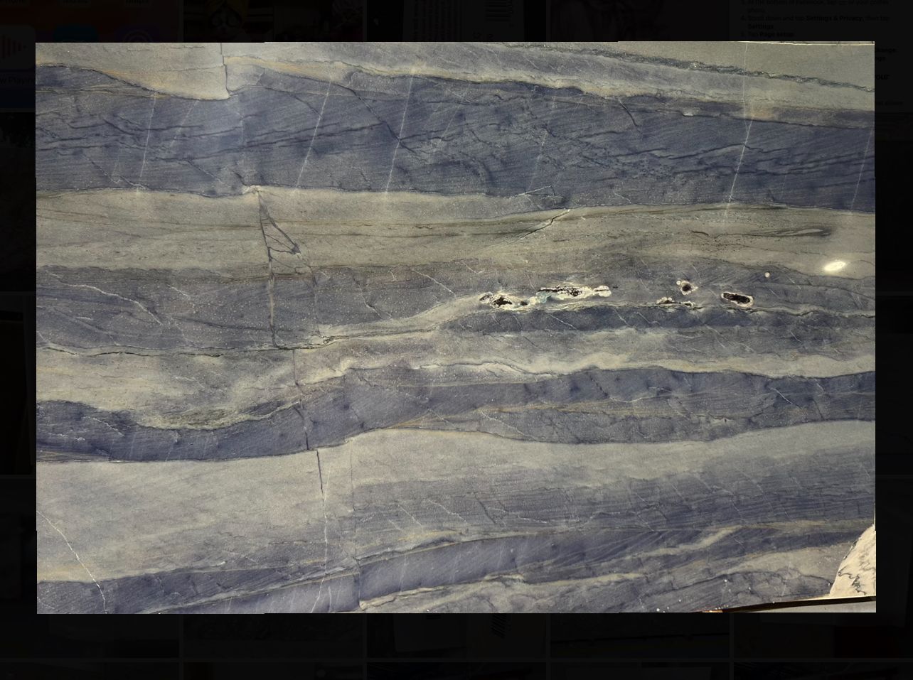 Azul Macaubas Quartzite 2cm