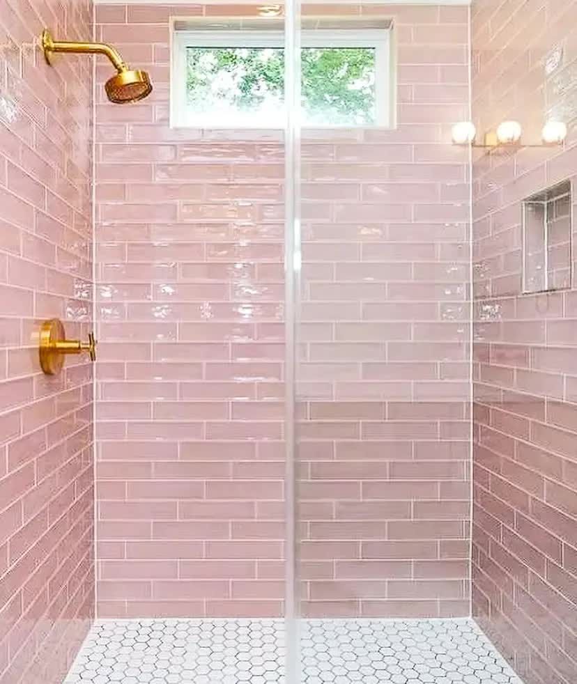 Roca Tile Selection Flow Velvet Pink