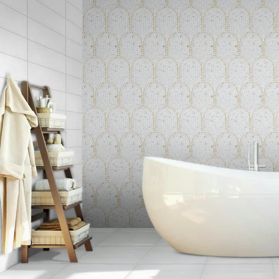 Calacatta Gold Crema Marfil Curvosa Honed