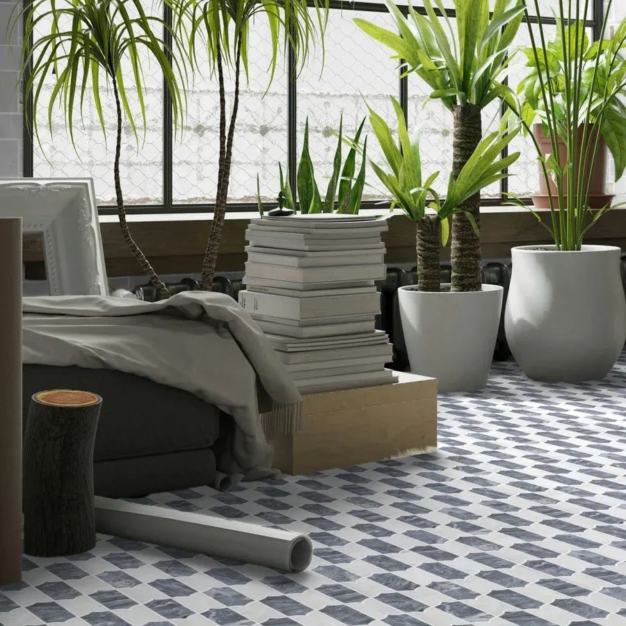 Pearl White Bardiglio Nuvolato Regalia Honed