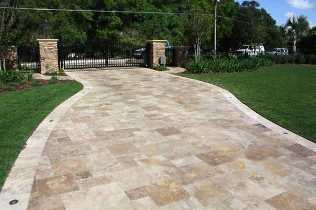 Tumbled Country Classic Travertine Pavers