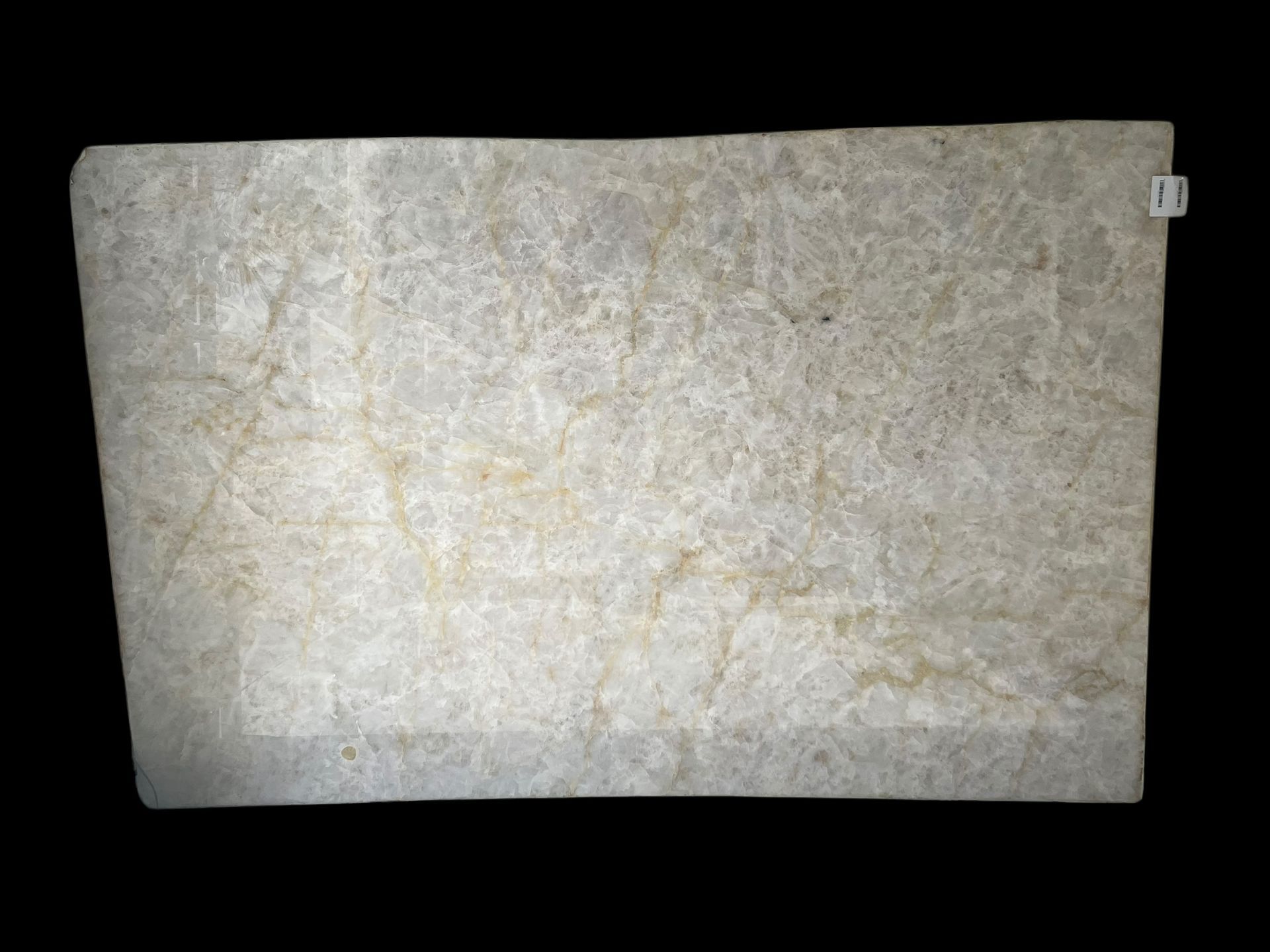 Cristallo Quartzite piece of slab