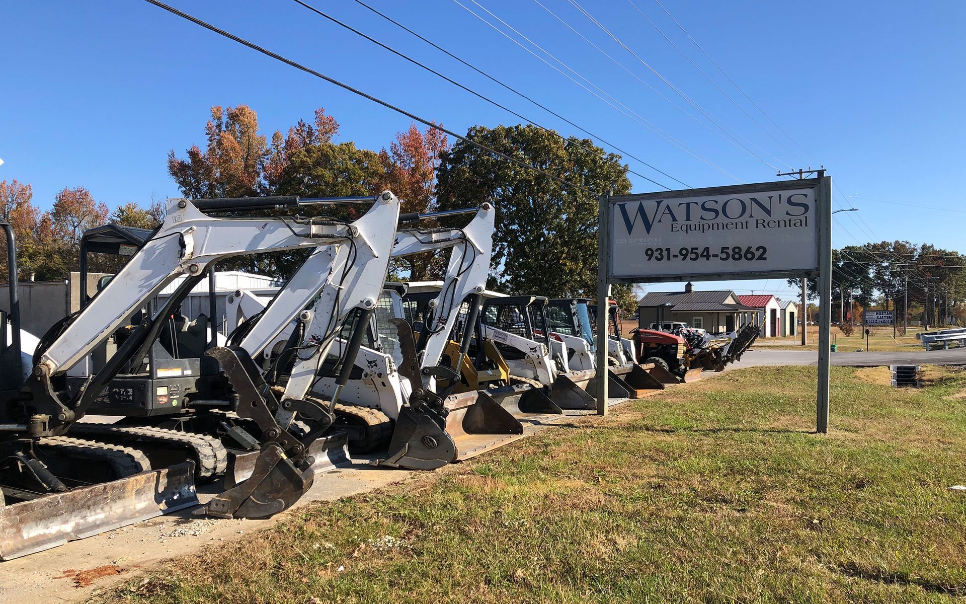 Tools and Lifts Watson's Equipment Rental Manchester, TN