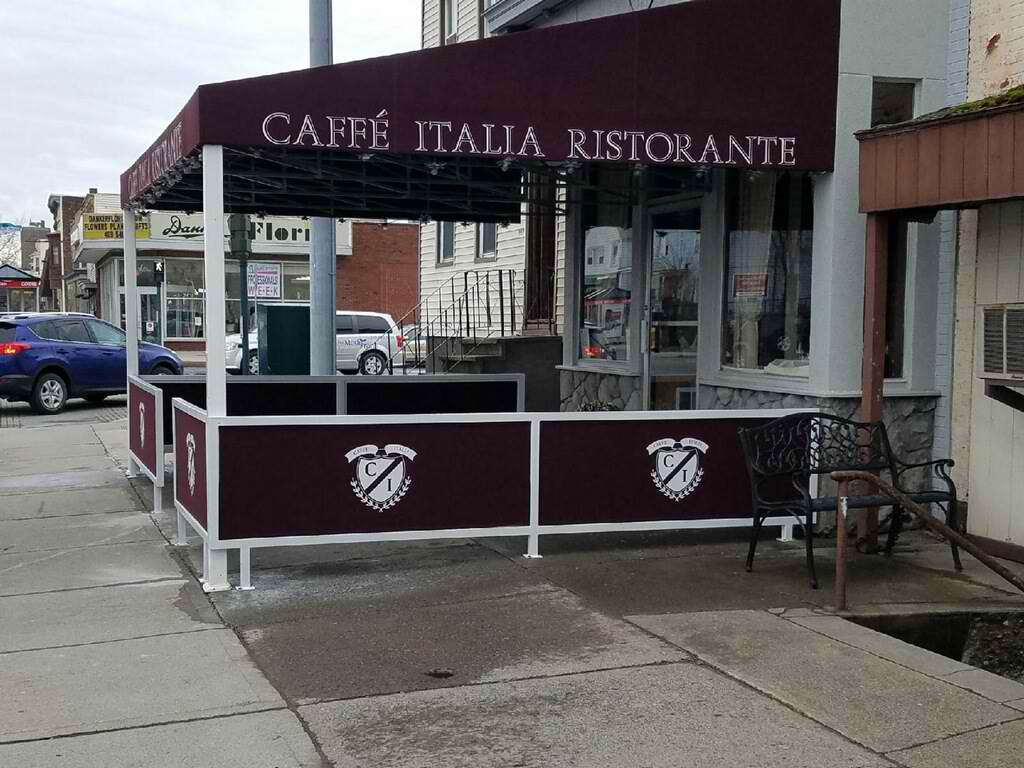 Commercial awning