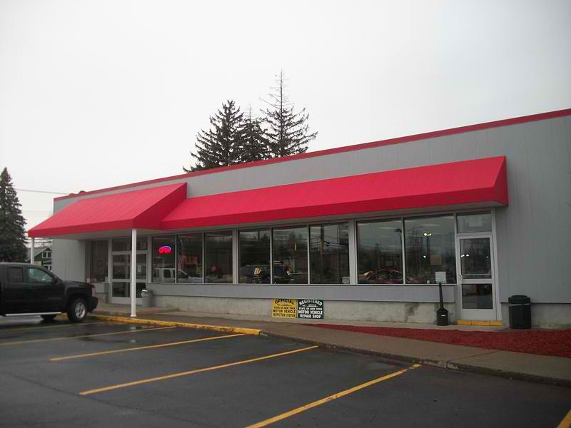 Commercial awning