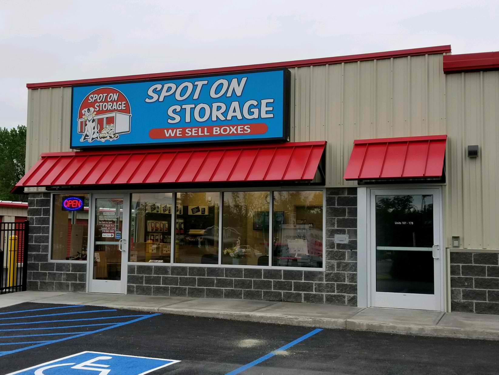 Commercial awning