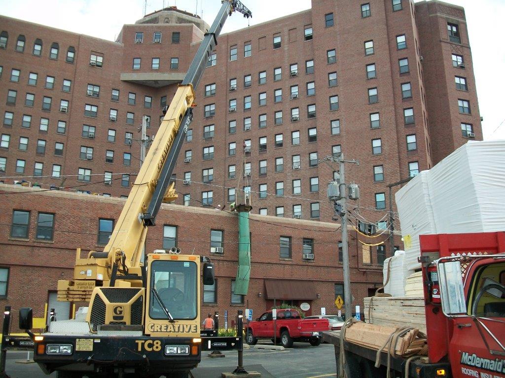 Commercial roofing service