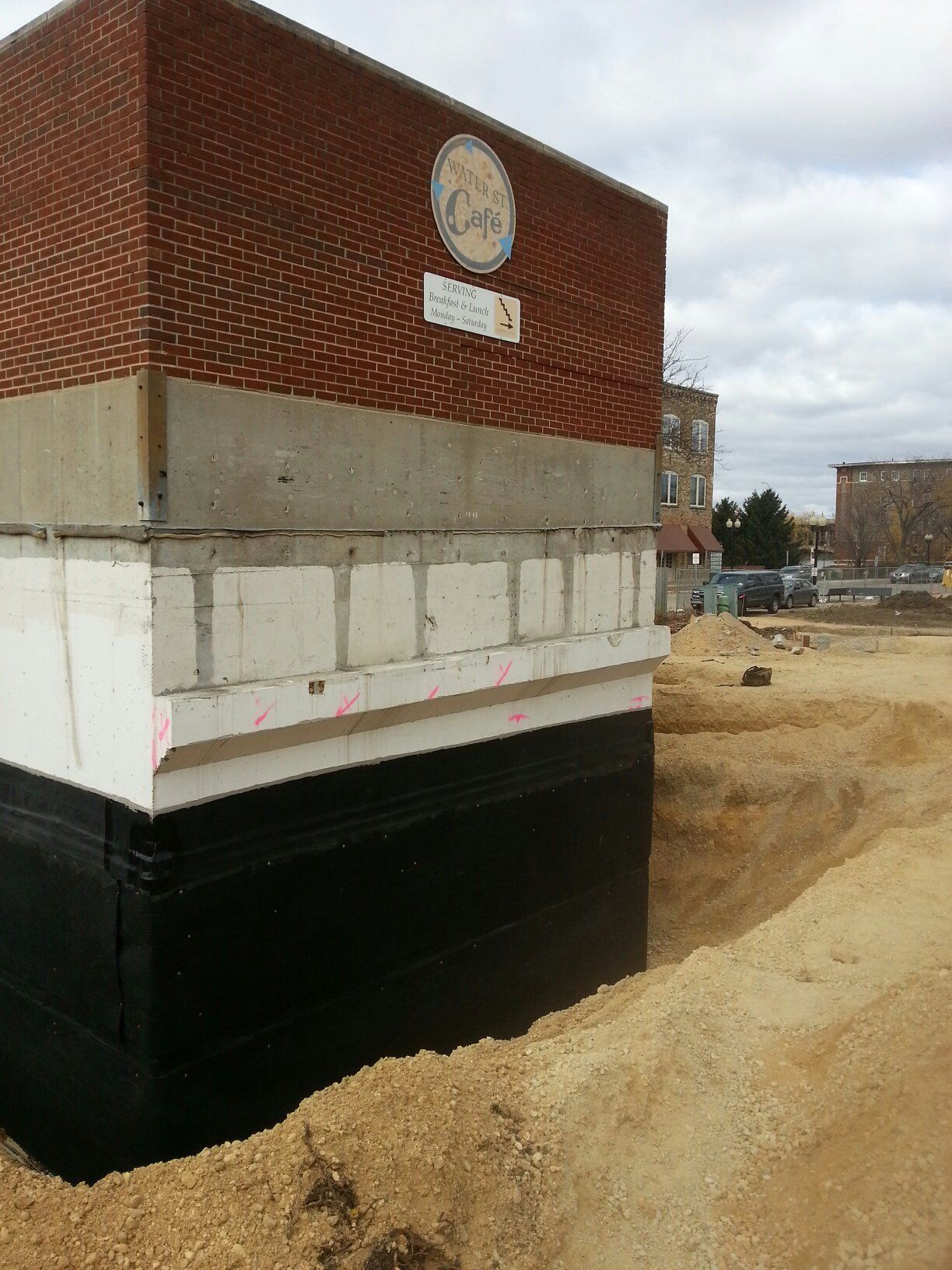 Commercial waterproofing