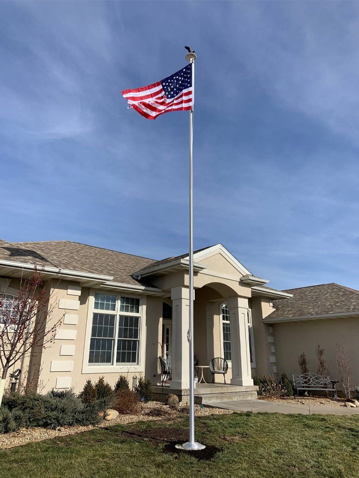 Residential Flag Pole