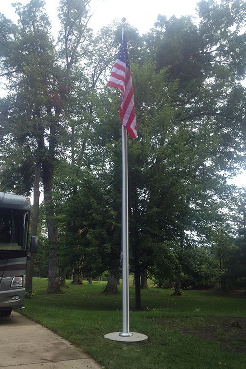 Residential Flag Pole