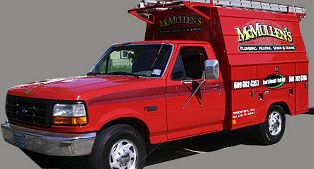 McMullen's Plumbing, Heating, Sewer And Drain Cleaning service truck