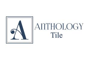 Anthology Tile logo with stylized blue “A” in a square and text on white background
