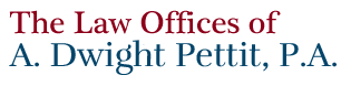 The Law Offices of A. Dwight Pettit, P.A. logo