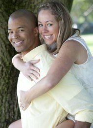 Interracial couple