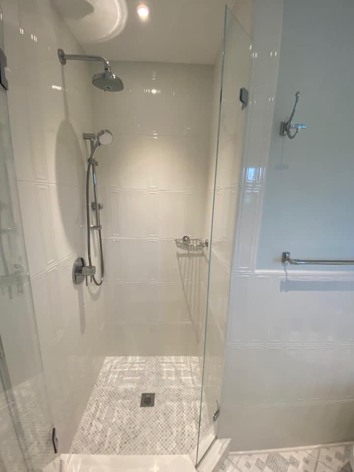 Shower glass