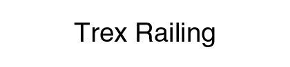 Trex Railing