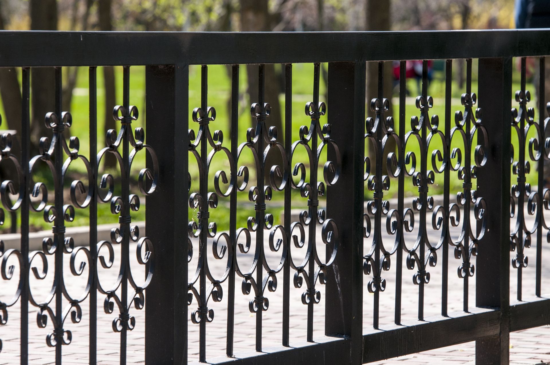 iron fence