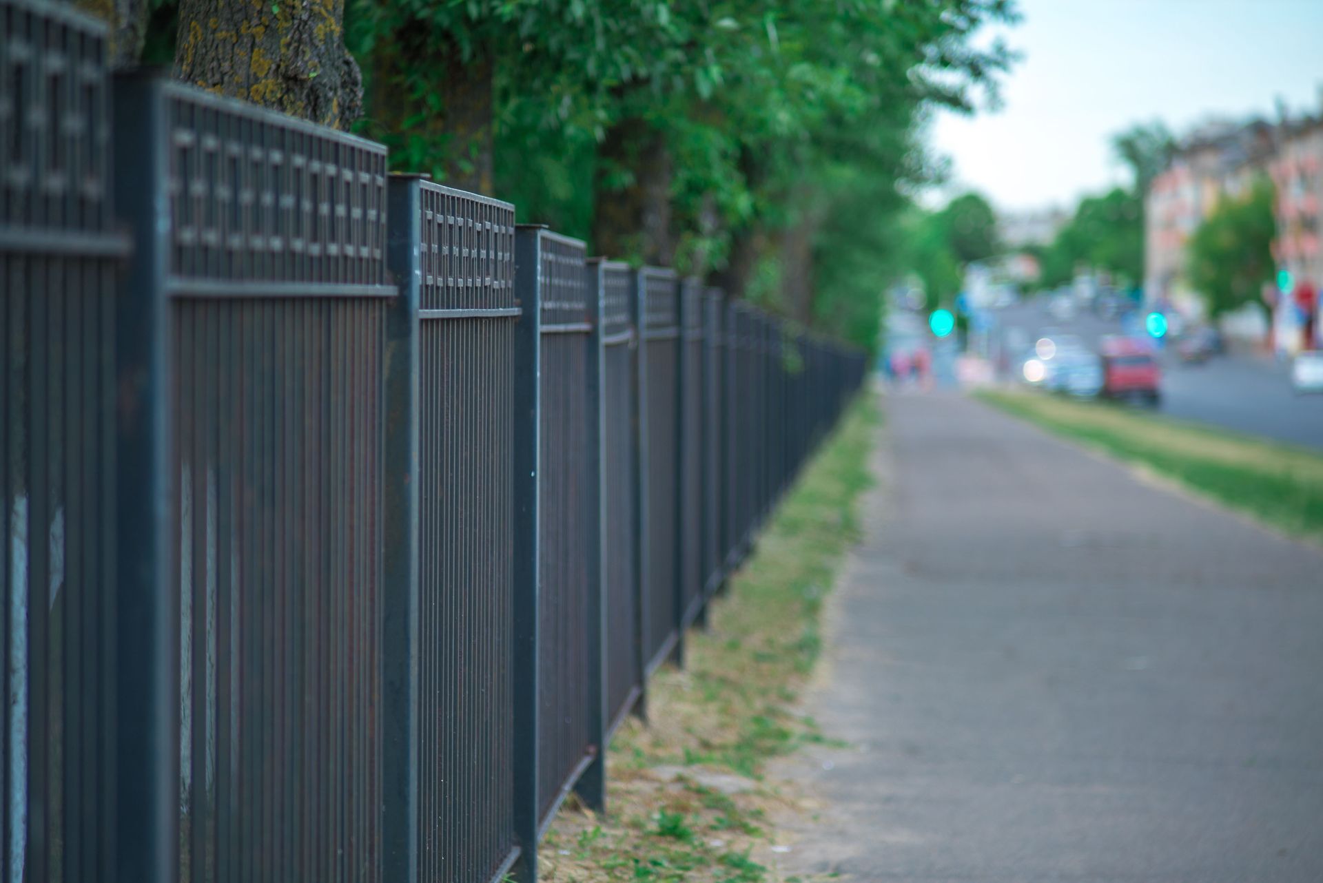 iron fence