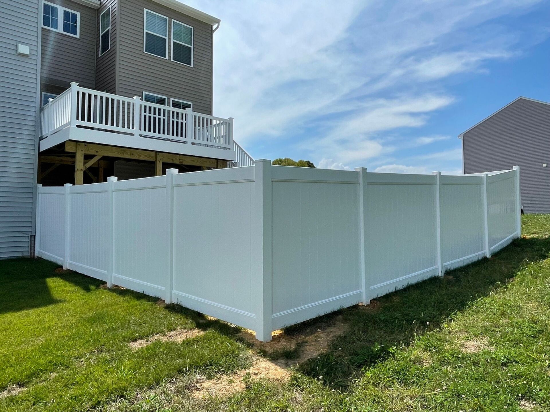 Railing and Deck, Fence
