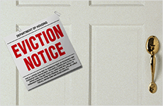 Evictions notice