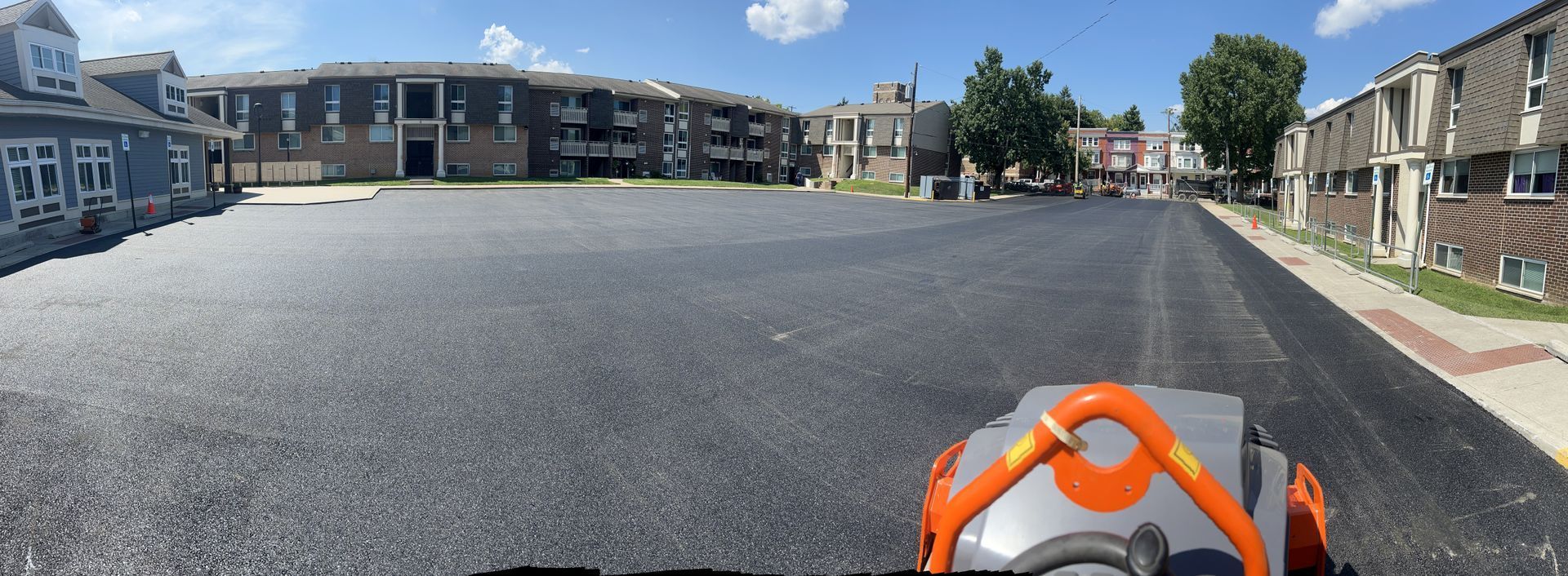 parking lot paving