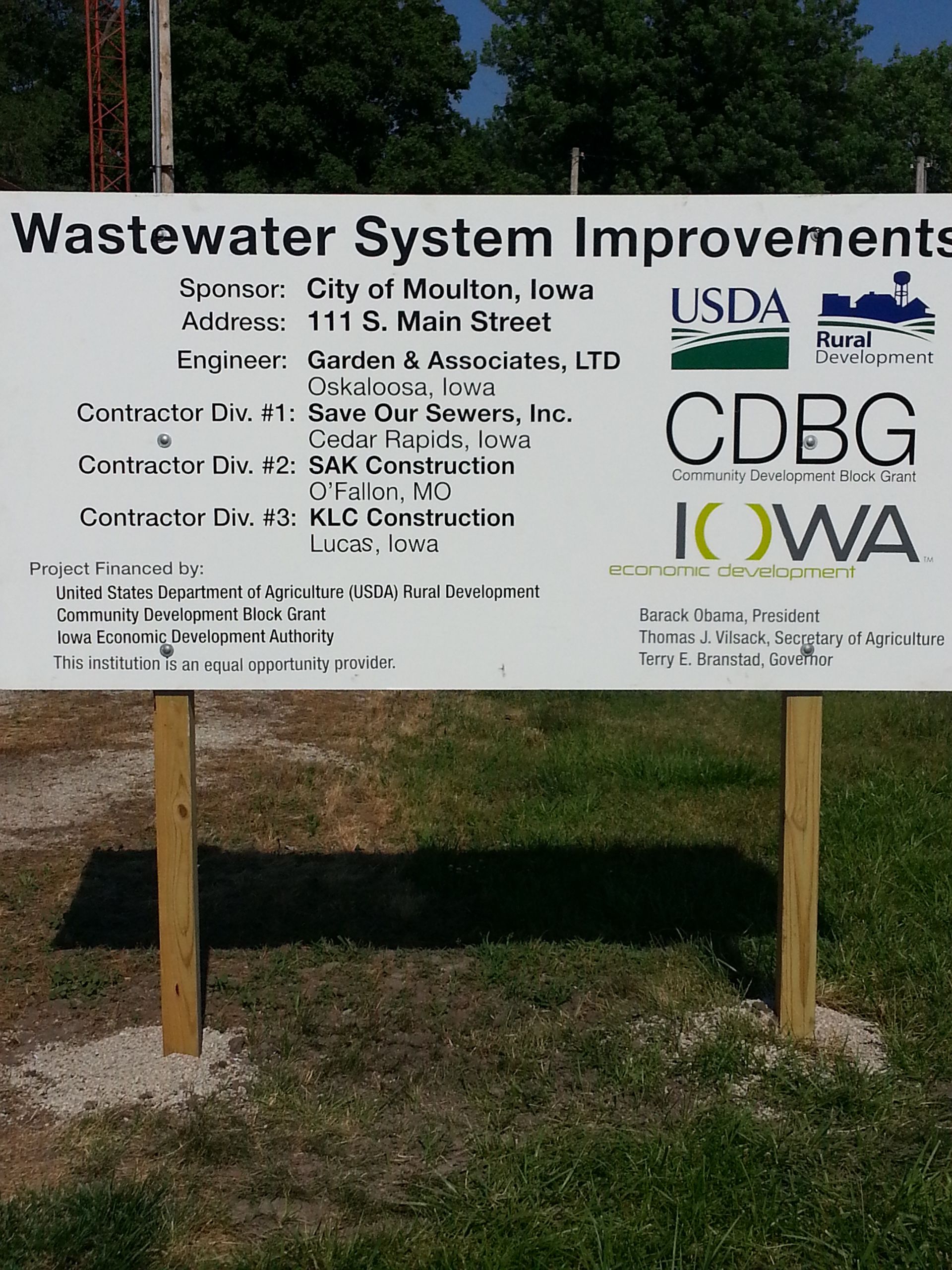 waste water improvement board