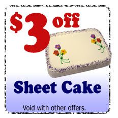 coupon for cake