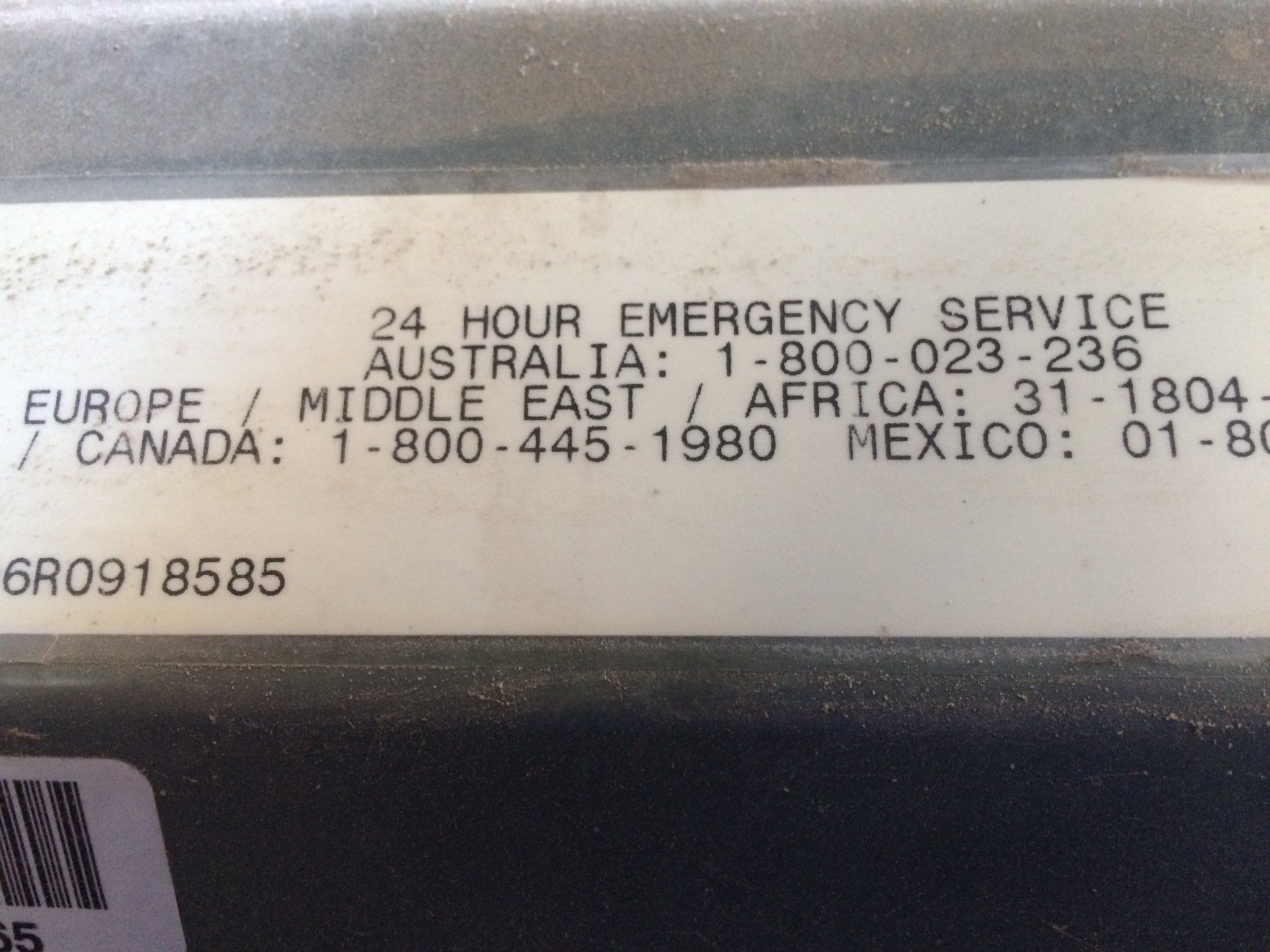 Emergency Service info