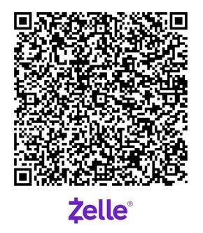QR code for Zelle payments.