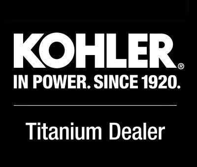 Kohler Generators Titanium Dealer Logo