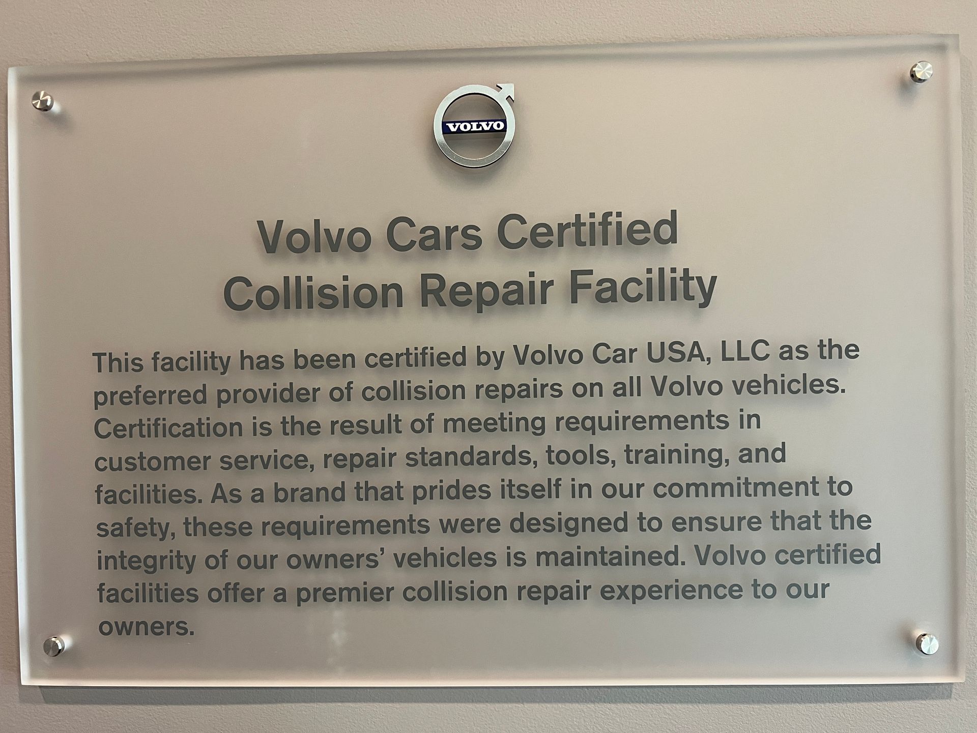 Detroit Collision North Providence, RI. Volvo Certified Auto Body