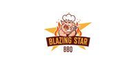 Blazing star bbq logo