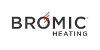 The logo for bromic heating has a lightning bolt on it.
