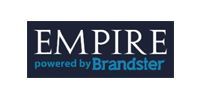 The empire logo is powered by brandster.