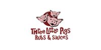 Three little pigs rubs and sauces logo