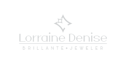 Logo of "Lorraine Denise, Brillant&eacute; + Jeweler" with a star-shaped icon.