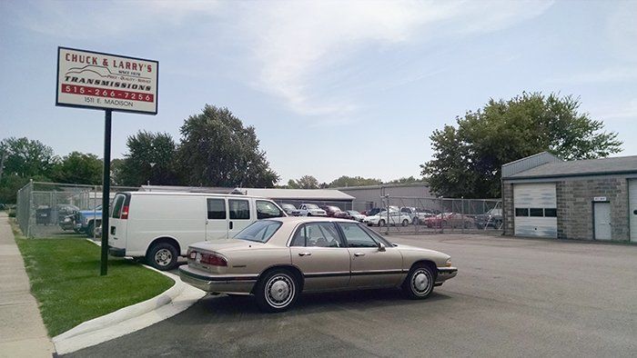 Chuck and Larry’s Transmission parking