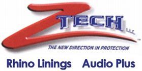 Ztech Rhino Linings Audio Plus - Logo