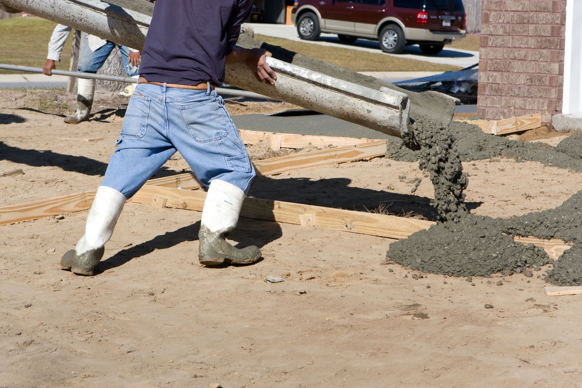 concrete driveways