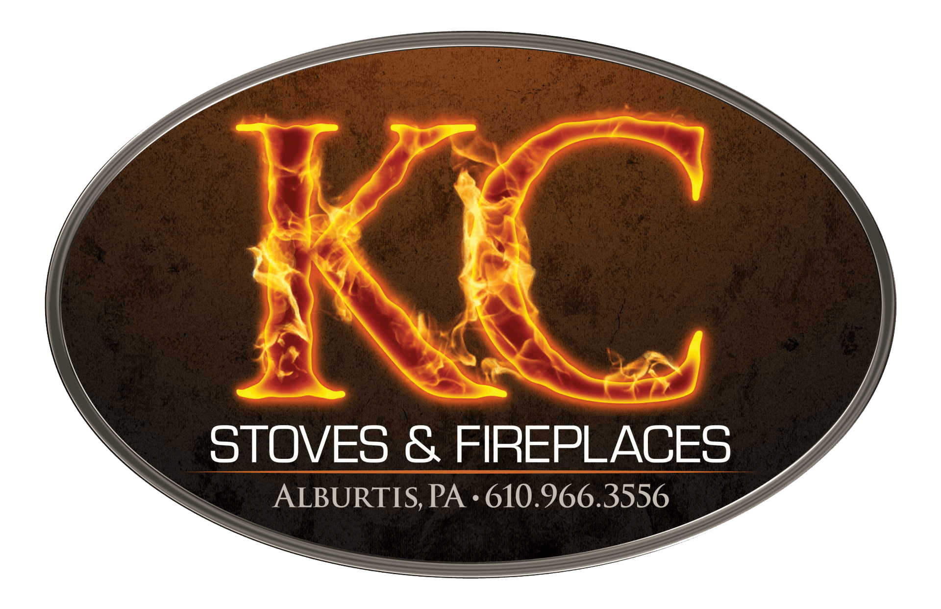 KC Stoves and Fireplaces - Logo