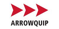 Red triple-arrow logo above the word “ARROWQUIP” in black text.