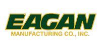 EAGAN Manufacturing Co., Inc. logo in green and gold text on a white background