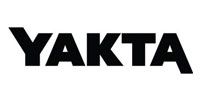 Black “YAKTA” logo in bold uppercase letters on a white background