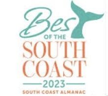 A logo for best of the south coast 2024