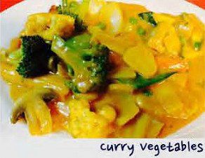 Curry vegetables